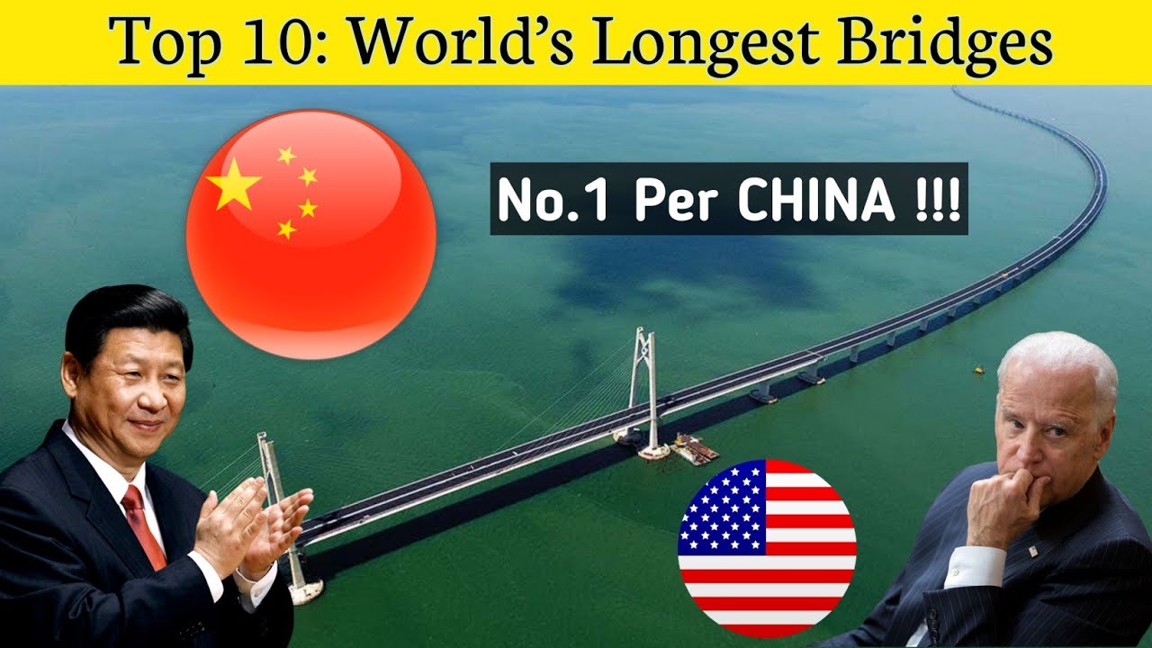 दुनिया के 10 सबसे लंबे पुल Top 10 Longest Bridges in The World 2022
