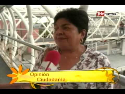 $15.90 de multa por no usar el puente peatonal