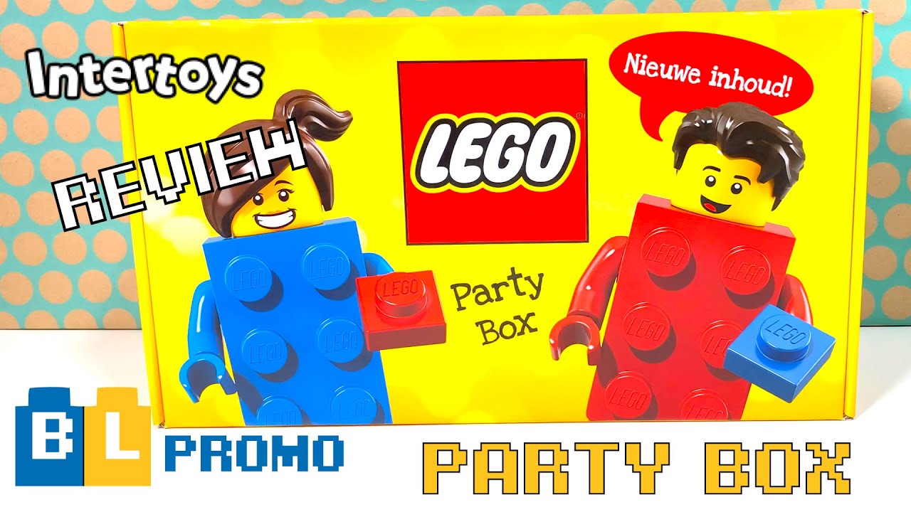 indhente Forkert Vise dig LEGO - UNBOXING 📦 - PARTY BOX 🎁 - Intertoys promo - YouTube