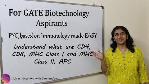 GATE Biotechnology | Solved MCQ | Solving Questions with Gauri ma’am