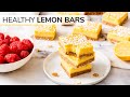 LEMON BARS | easy, healthy recipe