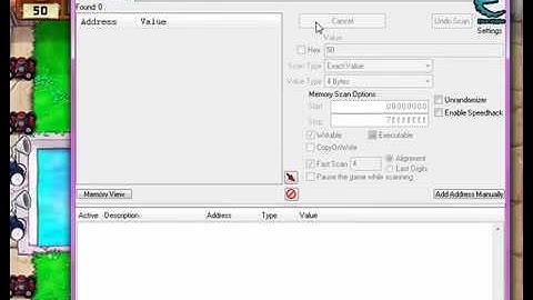 Cheat Engine 6.1 Plants vs. Zobies (Full HD)
