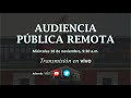 Audiencia Pública Remota de Pleno_Lima_ 18-11-2020