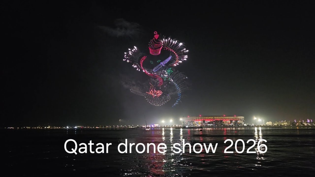 Qatar drone show 2026