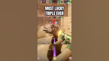 Most lucky triple kill in CS2!😱#cs2 #counterstrike2