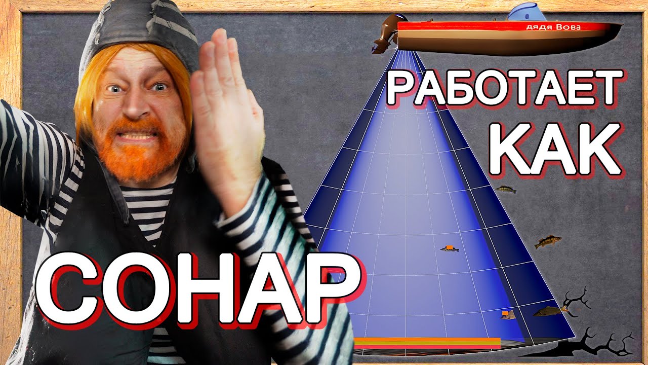 Как работает сонар эхолота