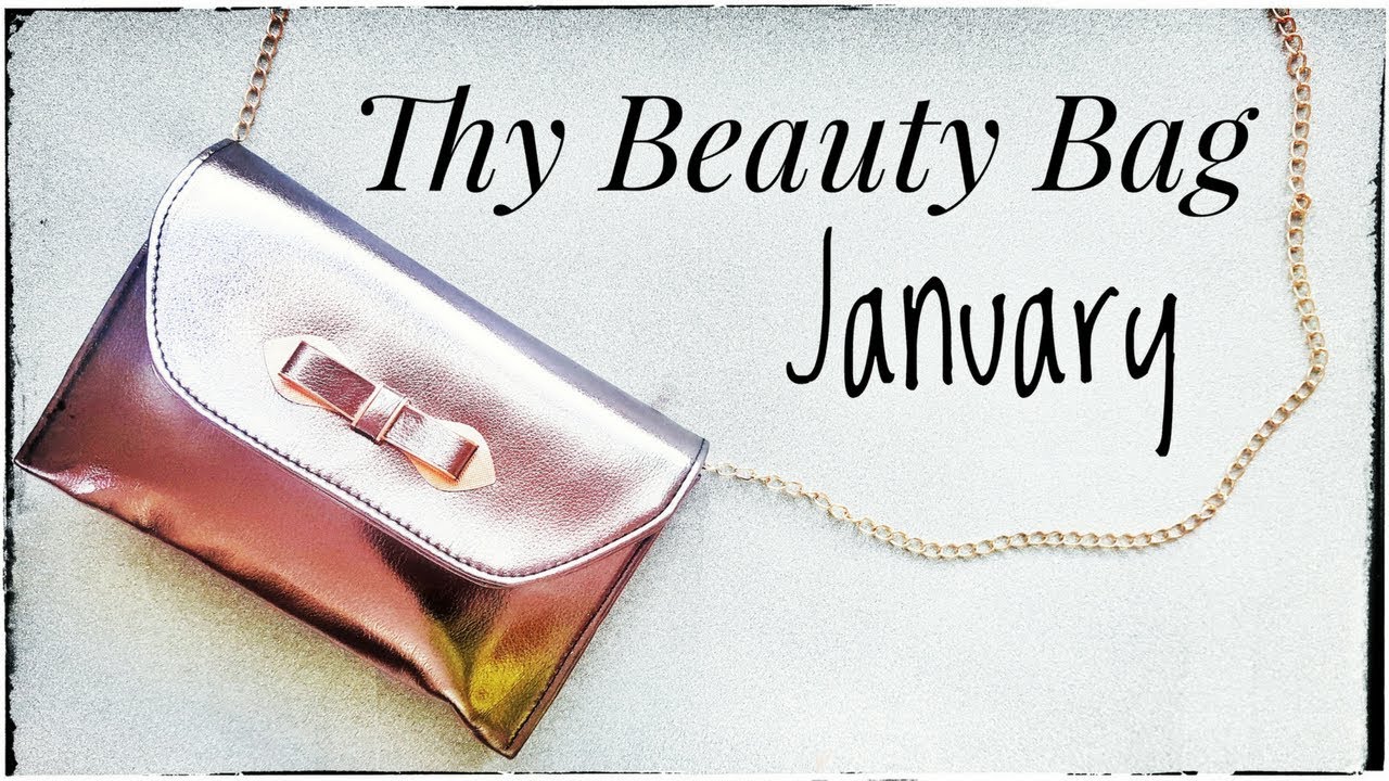 Thy Beauty Bag January 2018 | Unboxing & Review | Organic Makeup & Skincare + Sling Bag & Jewellery
