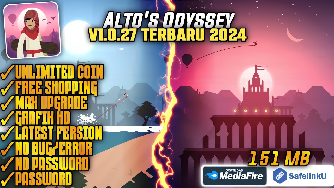 Alto's Odyssey Mod Apk Terbaru 2024 1.0.27 No Password YouTube