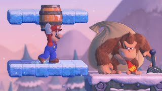 Mario vs Donkey Kong [Nintendo Switch Game] 100% Playthrough *Slippery Summit*