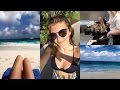 WEEKLY VLOG - dying my hair blonde & traveling to the Bahamas l Olivia Jade