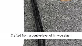 Loctote Flak Sack - The Original Theft-Resistant Drawstring Backpack Anti-Theft Theft-Proof