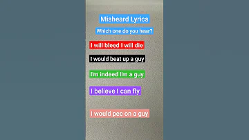 Suicide Warning Due To The Red Caption Lol Shorts Misheardlyrics Misheard Lyrics Imblue 