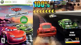 Cars Race-O-Rama [108] 100% Xbox 360 Longplay