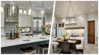 75 Gray Floor Kitchen With A Farmhouse Sink Design Ideas You'll Love 😊