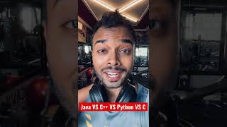 Python Vs Java #shorts #java #pythonforbeginners