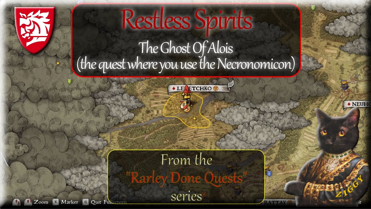Restless Spirits (rarely done quests) Kingdom Come: Deliverance - YouTube