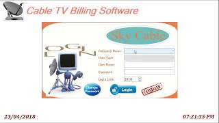 Famous Sky Cable Billing Software With Android App Wealth