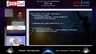 Type Inference: Friend or Foe by Venkat Subramaniam at JBCNConf'19