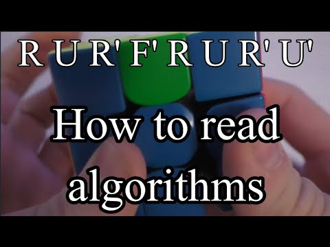 How to read algorithms - Full Rubik's Cube Notation Tutorial