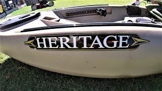 HERITAGE ANGLER 10' KAYAK OVERVIEW! *(We're Talking About Modifying It!)*