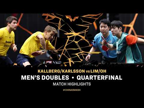 Kallberg/Karlsson vs Lim/Oh | MD QF | #ChinaSmash 2026