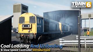 Coal Loading And Unloading : West Coast Main Line: Crewe - Preston : Train Sim World 6 [4K 60FPS]