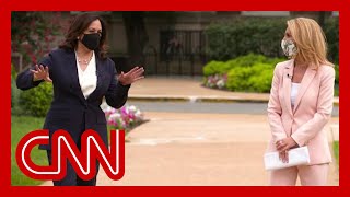 Kamala Harris visits Howard University, her alma mater, with CNN