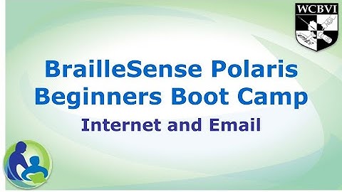 BrailleSense Polaris Beginners Boot Camp Video 7