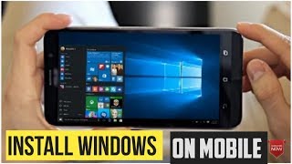 How to install windows on mobile | Windows install kaise kare mobile phone me | clocktech screenshot 5