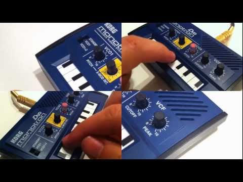 KORG monotron x DUO x DELAY : The song features all the monotrons !