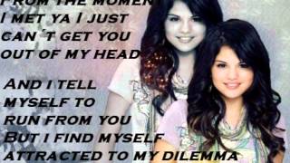 Selena gomez- my dilemma karaoke ...