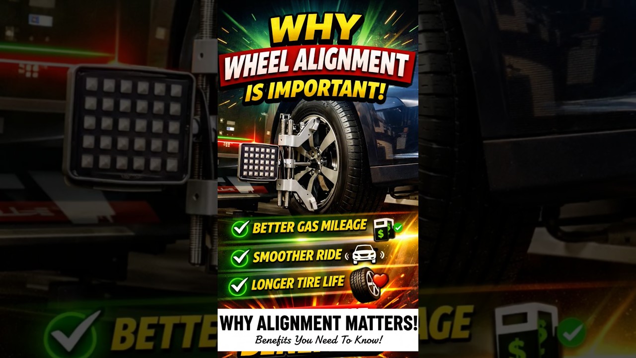 Why is wheel alignment important? Learn about the benefits! 