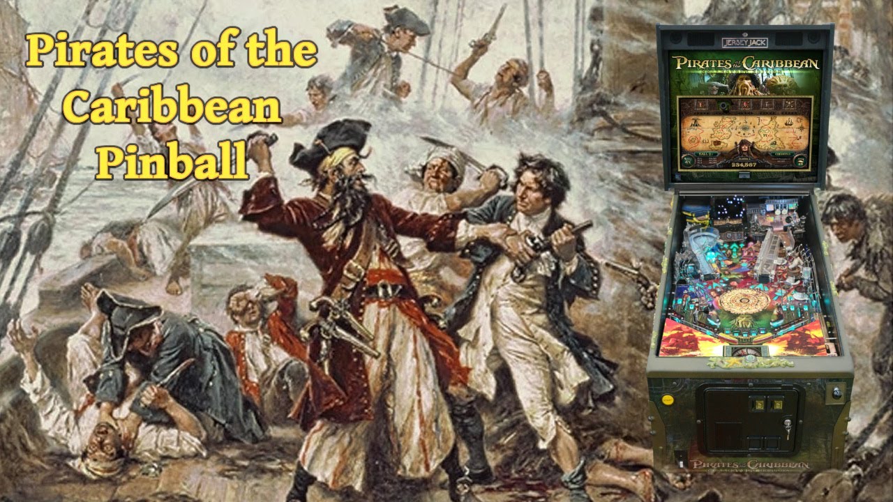Pirates Of The Caribbean Pinball by Jersey Jack Pinball (IAAPA 2017