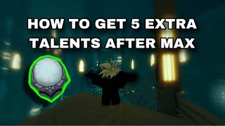 You can get 5 EXTRA Talents after Max level | Deepwoken