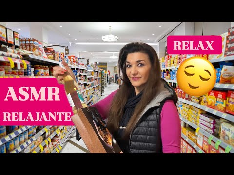 ASMR for sleeping 😴 Supermarket cashier 🛍 very relaxing 😊