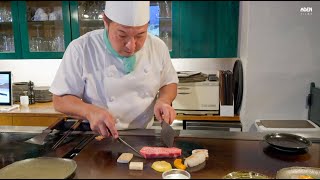 Olive Wagyu in Takamatsu - Teppanyaki in Japan