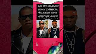 50 Cent vs Jay-Z? "Wealth Don't Buy Bars" Sparks Debate 😳 #shorts #50cent #jayz