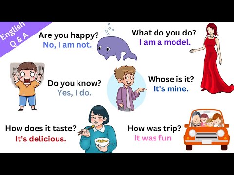 Daily Use Question Answers | English Speaking Practice | Fun Learning Question Answers