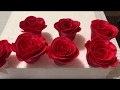 How To Make Fondant Roses! || Easy Fondant Rose Tutorial