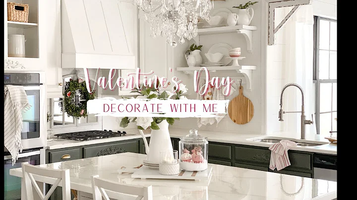 VALENTINE'S DAY DECORATE WITH ME | VALENTINE'S DAY DECOR | DECORATE WITH ME