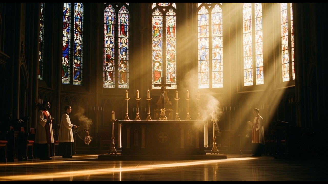 Chorał Gregoriański na Wieczorne Wyciszenie ✝️ Ps 141,2 „Niech modlitwa moja będzie jak kadzidło…”