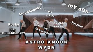 ASTRO's Knock - What You Didn't Notice (Dance Practice)