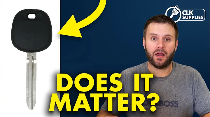 Toyota Transponder Key 🧐 Does the H Matter? TOY44H