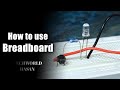 Simple Breadboard led circuit with switch #electronic