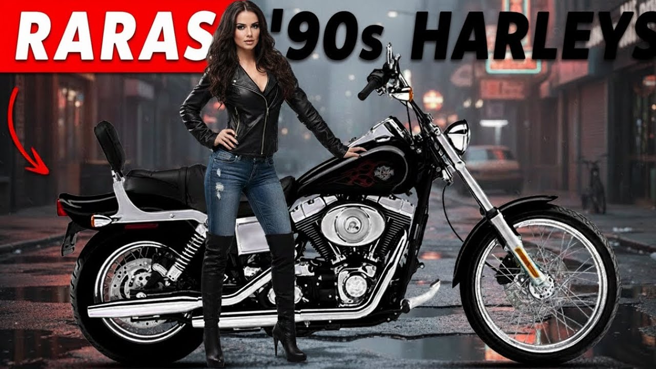 Achado: Harley-Davidsons Raras dos Anos 90 que Valem uma Fortuna Agora!