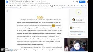 WRTG 111 Week 3 Video