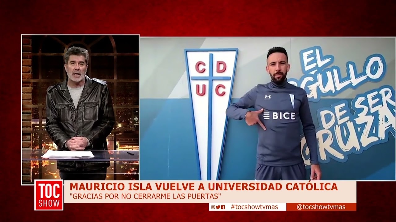 Mauricio Isla vuelve a la UC: “Gracias por no cerrarme las puertas”