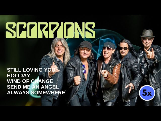 5x Scorpions  ( The Best Of International Music ) class=