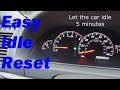 Toyota / Lexus Rough Idle After Battery Change/Disconnect - Idle Reset Relearn Procedure