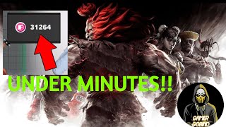 FASTEST WAY TO EARN FIGHT MONEY AND UNLOCK CHARACHTERS! STREET FIGHTER V! screenshot 3